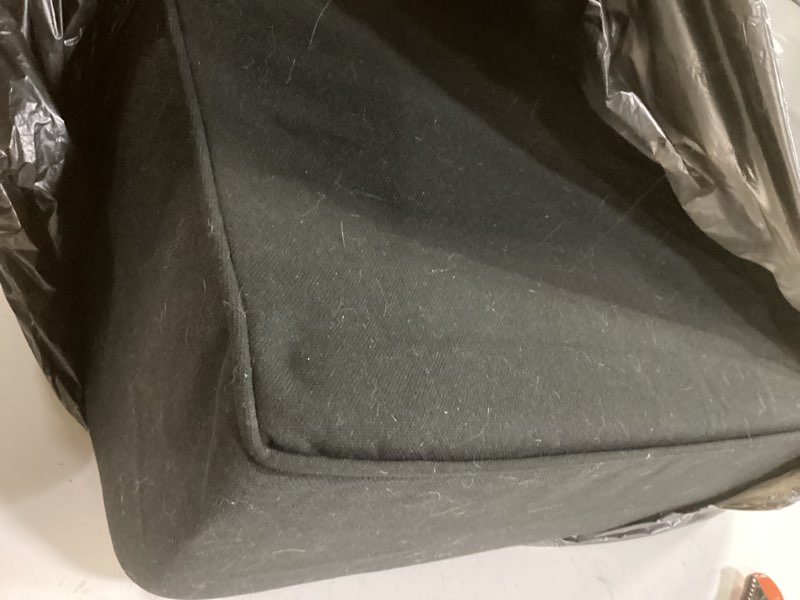 Condition photo showing As Is for AUVON Ventilation Seat Cushion with Innovation Heat Dissipation Design, Anti-bedsore Wheelchair Cushion with Supportive Memory Foam, Waterproof & Anti-slip Cover, Improve Lower Back & Tailbone Comfort Black