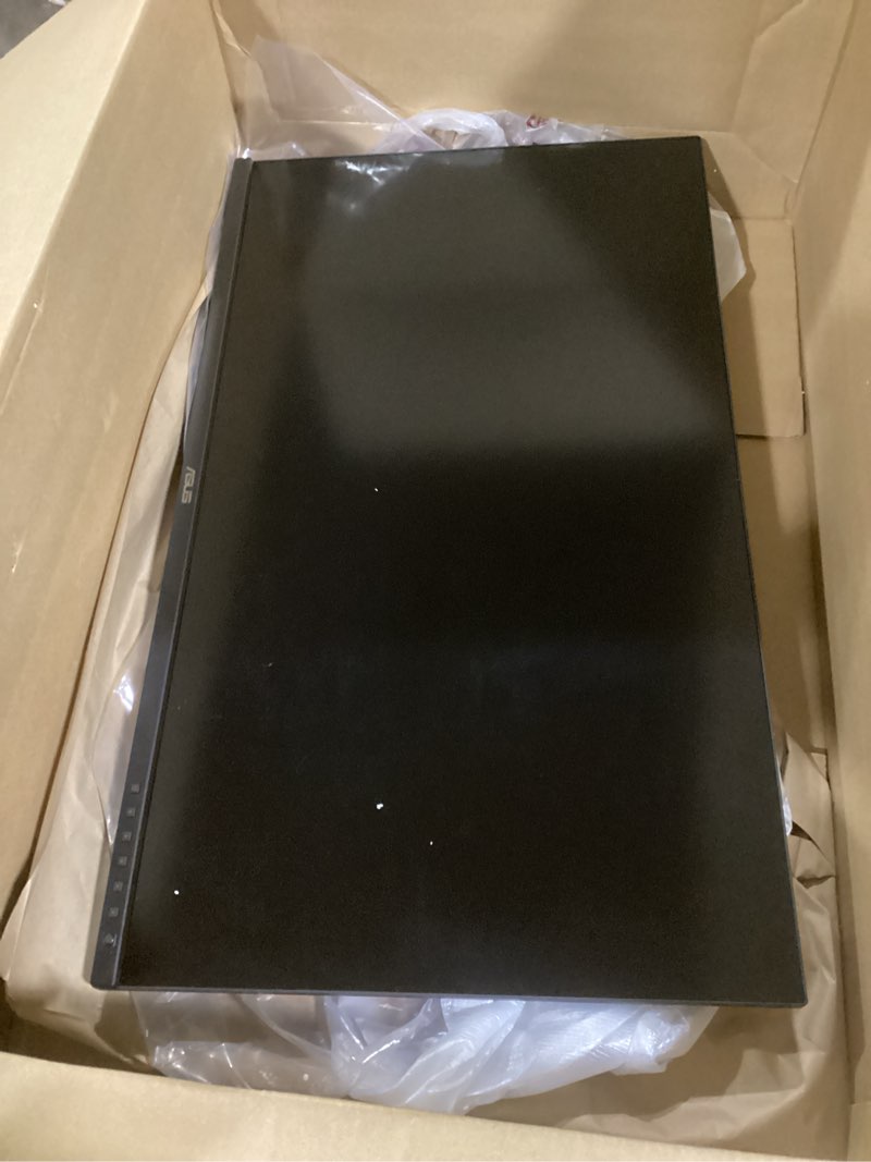 Condition photo showing As Is for screen display damaged asus proart display 32” (31.5" viewable) professional monitor (pa329crv) - ips, 4k uhd (3840 x 2160), 98% dci-p3, color accuracy ?e < 2, calman verified, usb-c pd 96w, daisy-chain, vesa displayhdr400 32" 4k usb-c mac silver