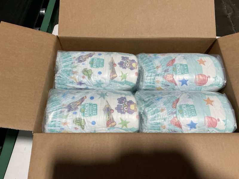 Condition photo showing New/Like New for pampers training pants - easy ups boys & girls bluey - size 3t-4t, 116 count, children's potty underwear (packaging may vary) 3t-4t 116