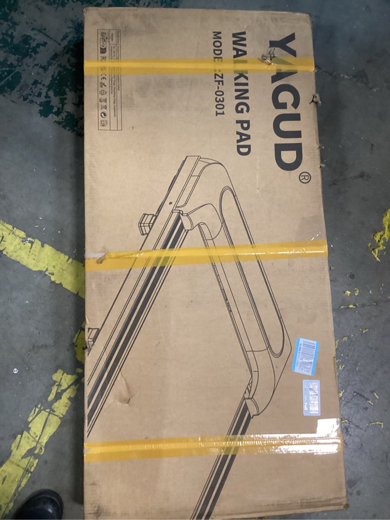 Condition photo showing New/Like New for Walking Pad with Incline, Under Desk Walking Pad Treadmill, 2.5HP Walking Pad with Remote and LED Display, 3 in 1 Portable Walking Pad with 265 lbs Weight Capacity for Home Office