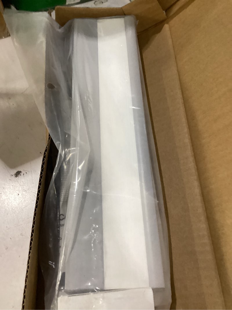 Condition photo showing New/Like New for lazblinds cordless cellular shades for french doors, no drill french door blinds for privacy, light filtering honeycomb shades for front door patio sliding glass door, 1 pack, 12" w x 70" h, grey grey-light filtering 12"w x 70"h