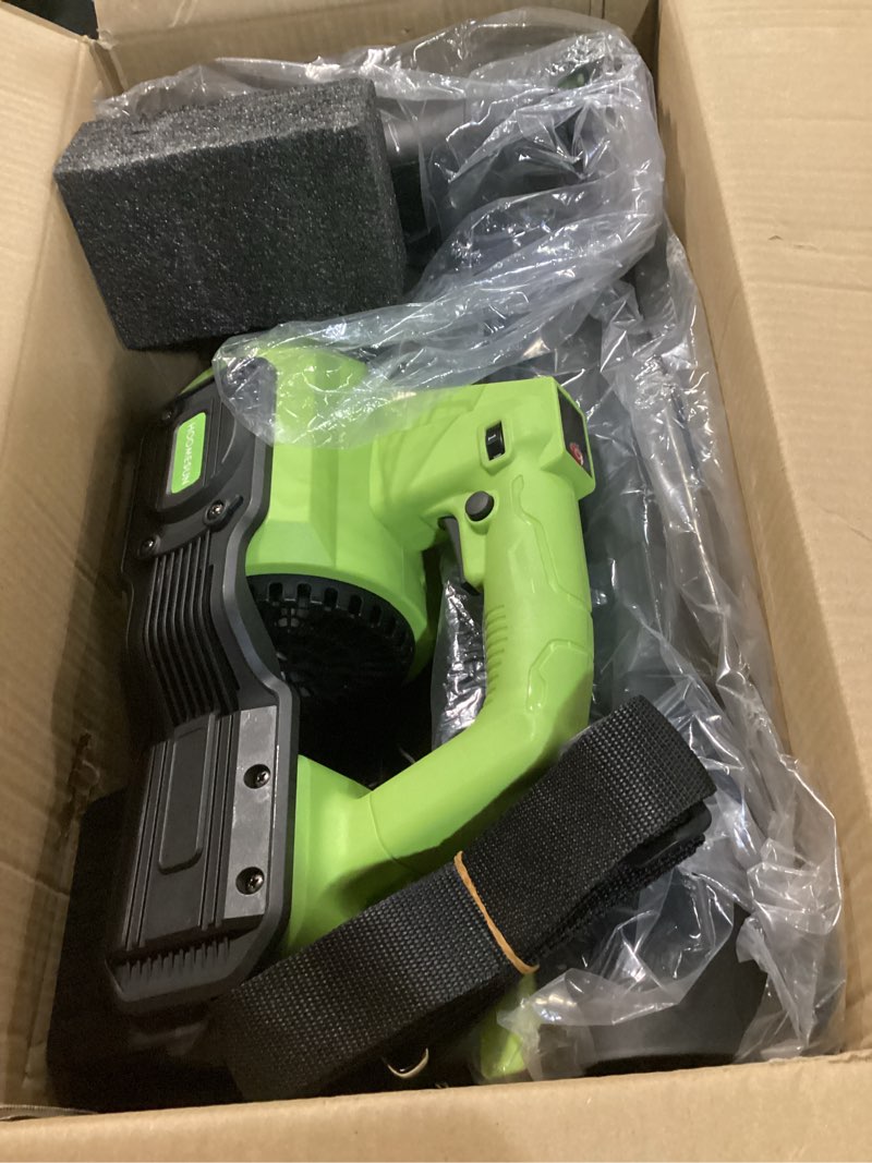 Condition photo showing Good Condition for Cordless Leaf Blower, 710CFM & 200MPH, 6-Speed Turbo Blower with 42V 6.0Ah Battery – Lightweight Electric Blower for Yard, Lawn, Dust & Snow Cleaning