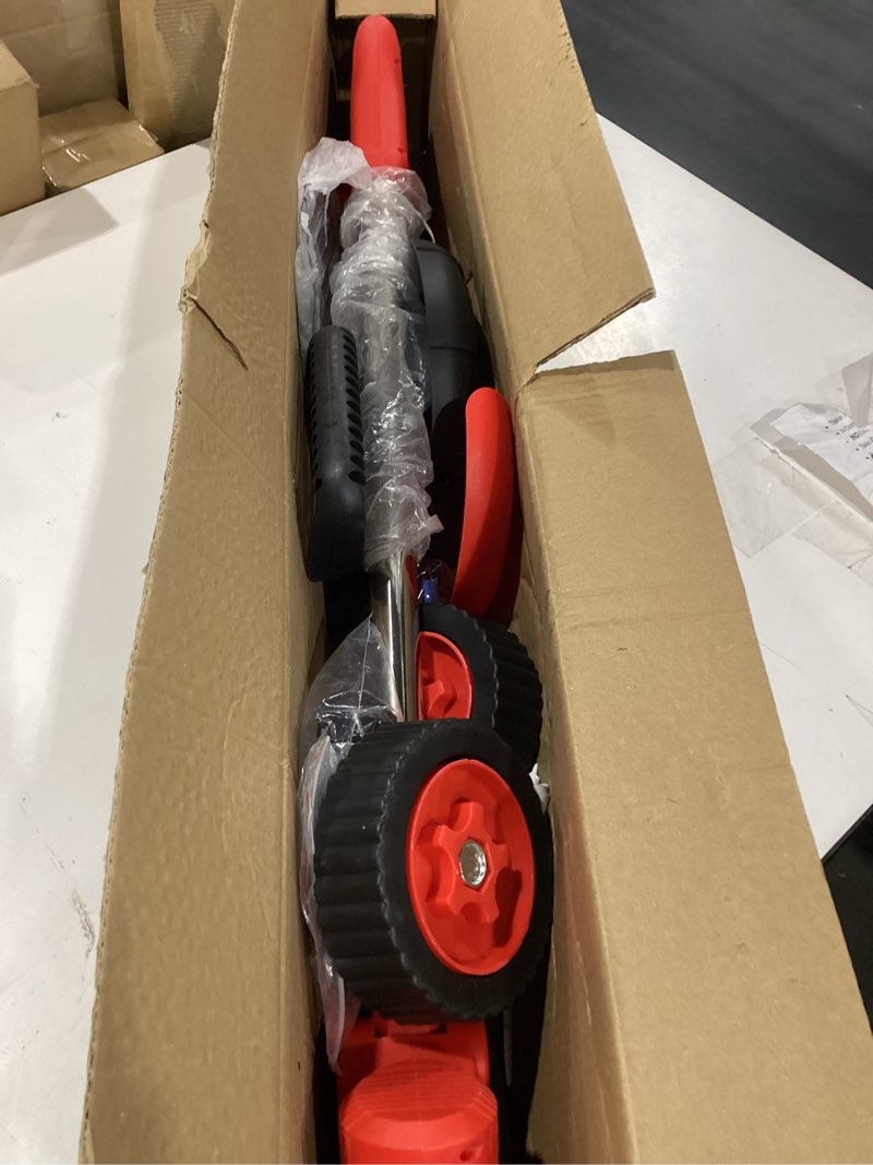 Condition photo showing Good Condition for sakerplus 24v cordless weed wacker, 3-in-1 electric grass trimmer & brush cutter with 2 batteries, lightweight weed eater lawn mower edger with wheels and 3 blade types for yard, lawn & garden care