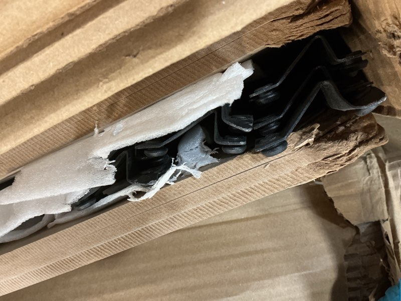 Condition photo showing Good Condition for VEVOR Storage Shelving Unit, 5-Tier Adjustable, 2000 lbs Capacity, Heavy Duty Garage Shelves Metal Organizer Utility Rack, Black, 36" L x 18" W x 72" H for Kitchen Pantry Basement Bathroom Laundry