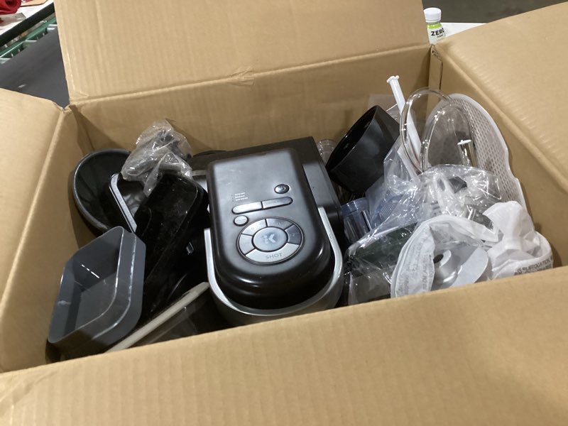 Condition photo showing As Is for Keurig K-Cafe SMART Single Serve K-Cup Pod Coffee Maker, Black