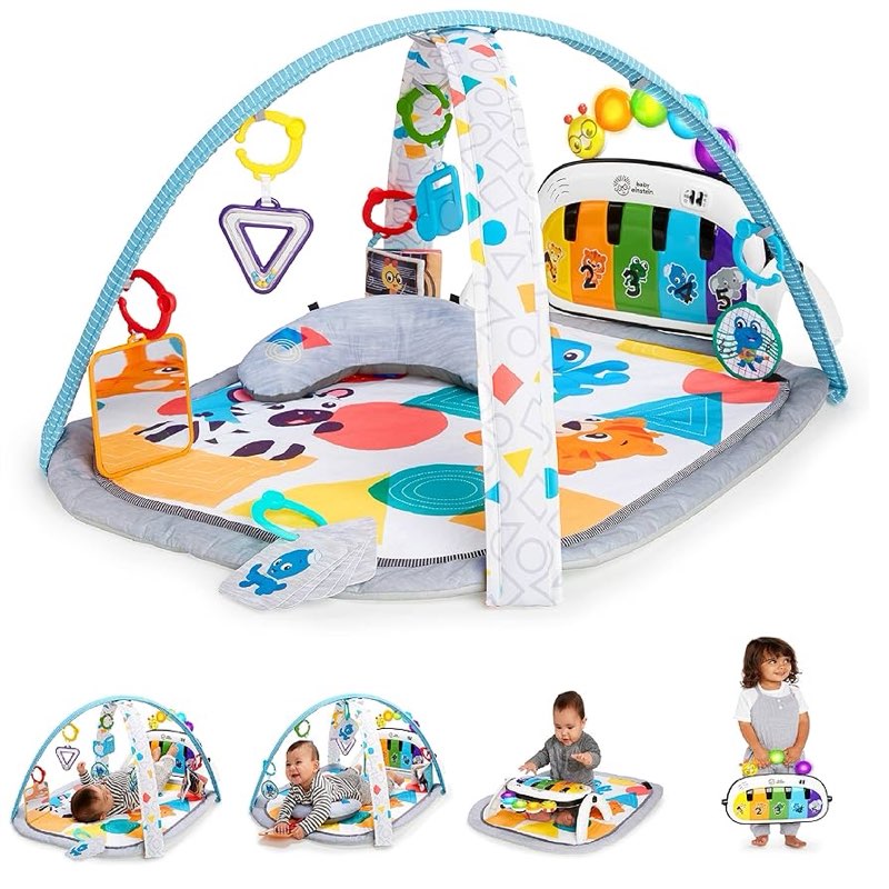 Baby Einstein 4-in-1 Kickin' Tunes Music and Language Play Gym