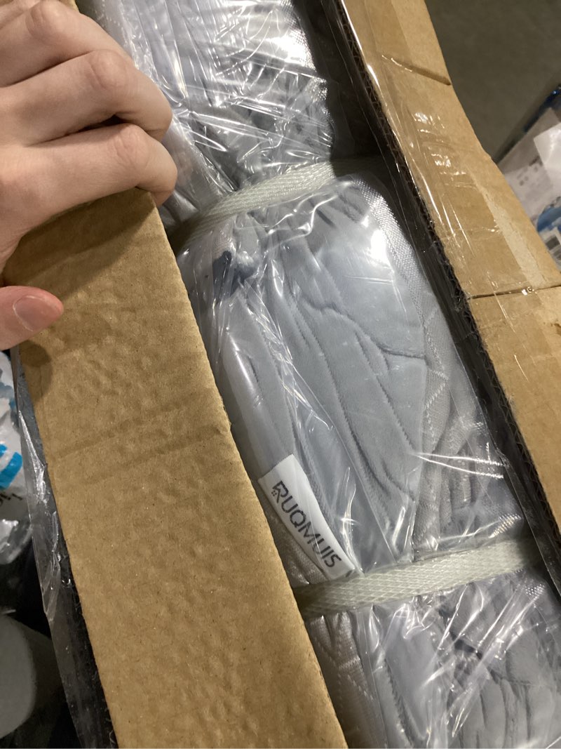 Condition photo showing Good Condition for ruqmuis 3pcs wedge pillow set for after surgery, adjustable back pillow for bed sitting up, acid reflux, bed wedge pillow headboard for sleeping & snoring, orthopedic pillow for post surgery, grey grey 3pcs