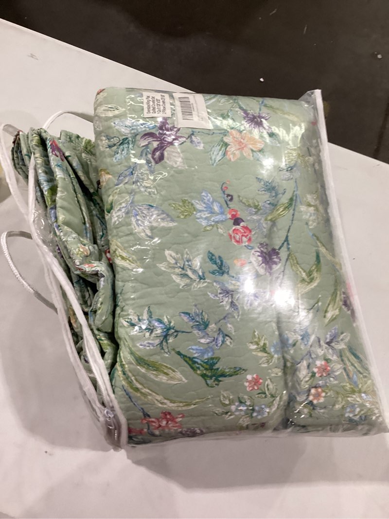 Ober sozed king plusnquilted cover set 1 quilt 2 pillow covers
