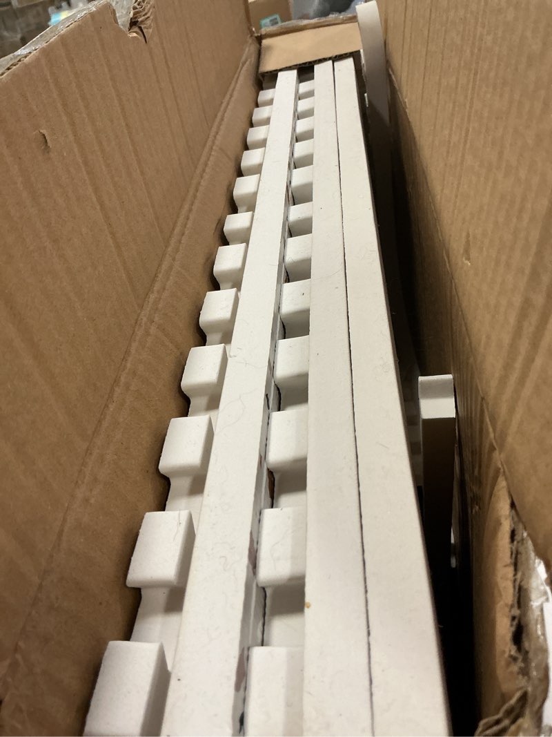 Condition photo showing As Is for Yay Mats Stylish Extra Large Baby Play Mat. Soft, Thick, Non-Toxic Foam Covers 6 ft x 4 ft. Expandable Tiles with Edges Infants and Kids Playmat Tummy Time Mat Henri Terrazzo