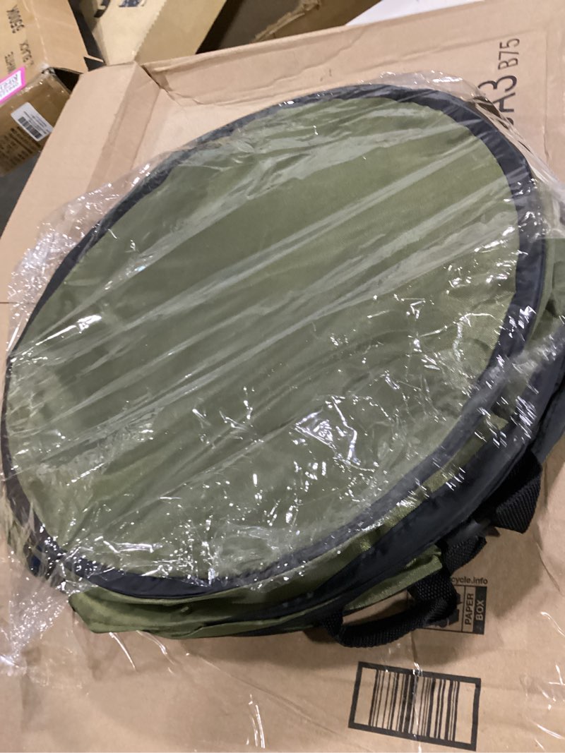 Condition photo showing Good Condition for folding camping trash can garden garbage bag reusable yard waste bag