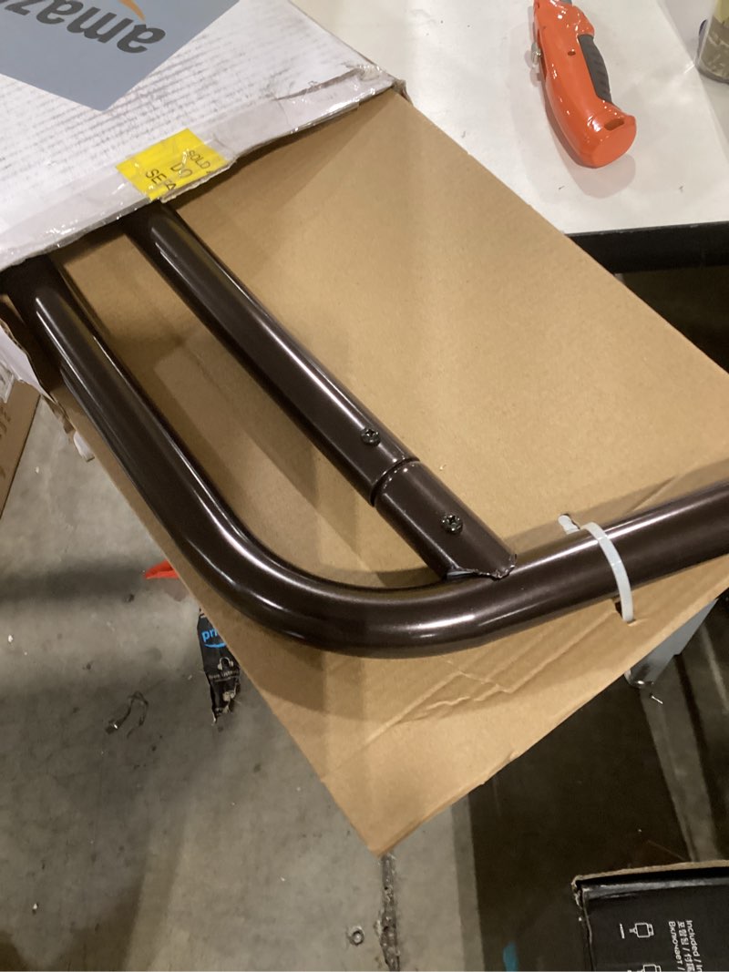 JS Jackson Supplies Double Curved Shower Rod, Metal Construction, Adjustable Between 44 to 70 Inches