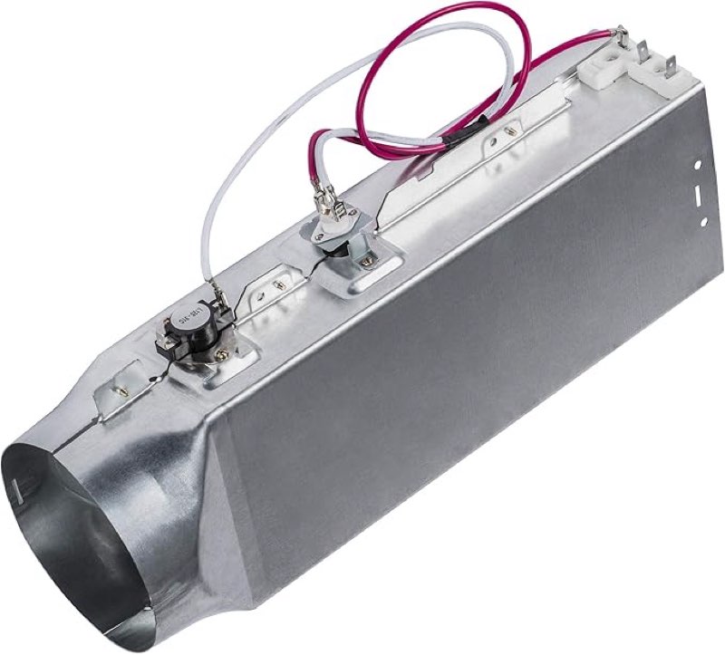 BlueStars 5301EL1001A Dryer Heating Element Assembly – For LG DLE7177W DLE5977W DLE8377NM DLE2516W DLEX3700W DLE5955W DLE0442W DLE4970W DLE5955G DLE9577SM Dryers - Replaces 5301EL1001J 5301EL1001H