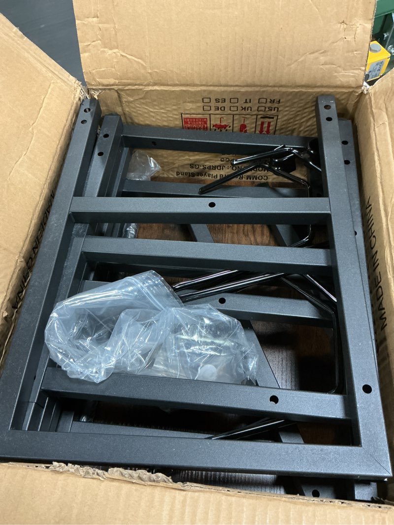 Condition photo showing Good Condition for EASTROCK Guitar Stand & Record Player Table - 3-Tier Vinyl Record Storage for Acoustic, Electric Gui