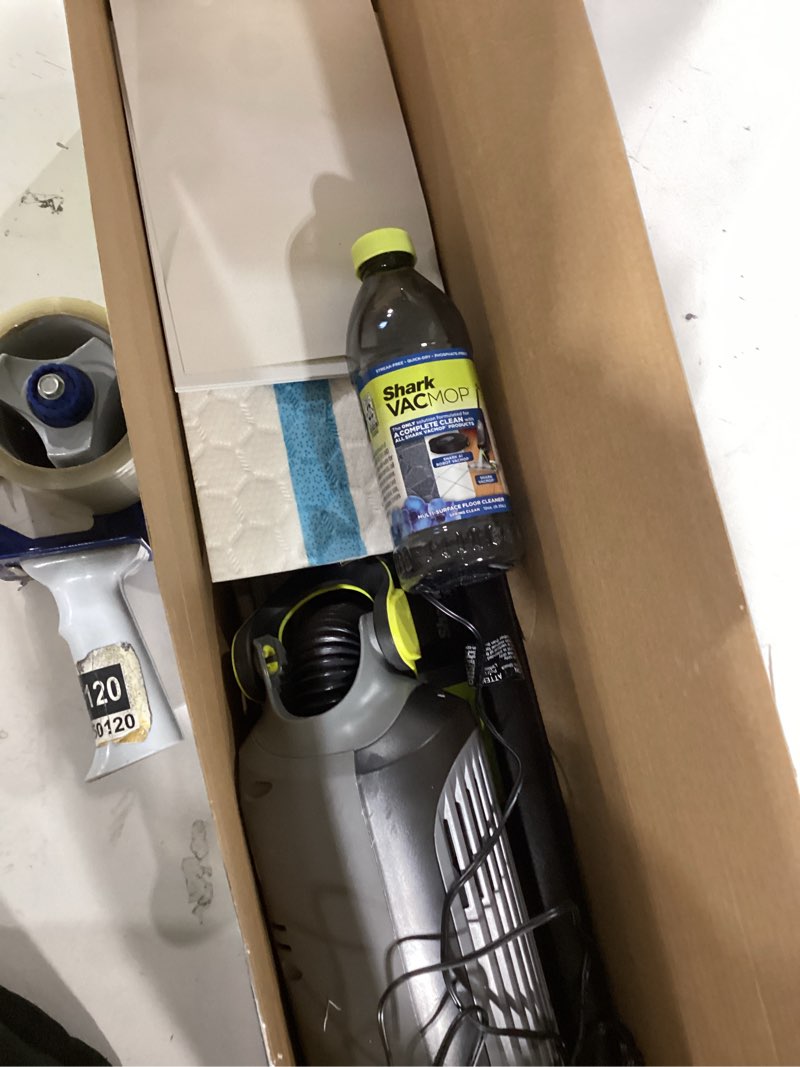 Condition photo showing As Is for Shark VACMOP Pro Cordless Hard Floor Vacuum Mop with Headlights VM252