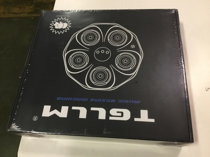 Condition photo showing New/Like New for Music Boxing Machine, Interactive Punching Trainer with Boxing Gloves, Large Size Wall Mounted Electronic Boxing Target for Kids, 9 Modes & 9 Speeds