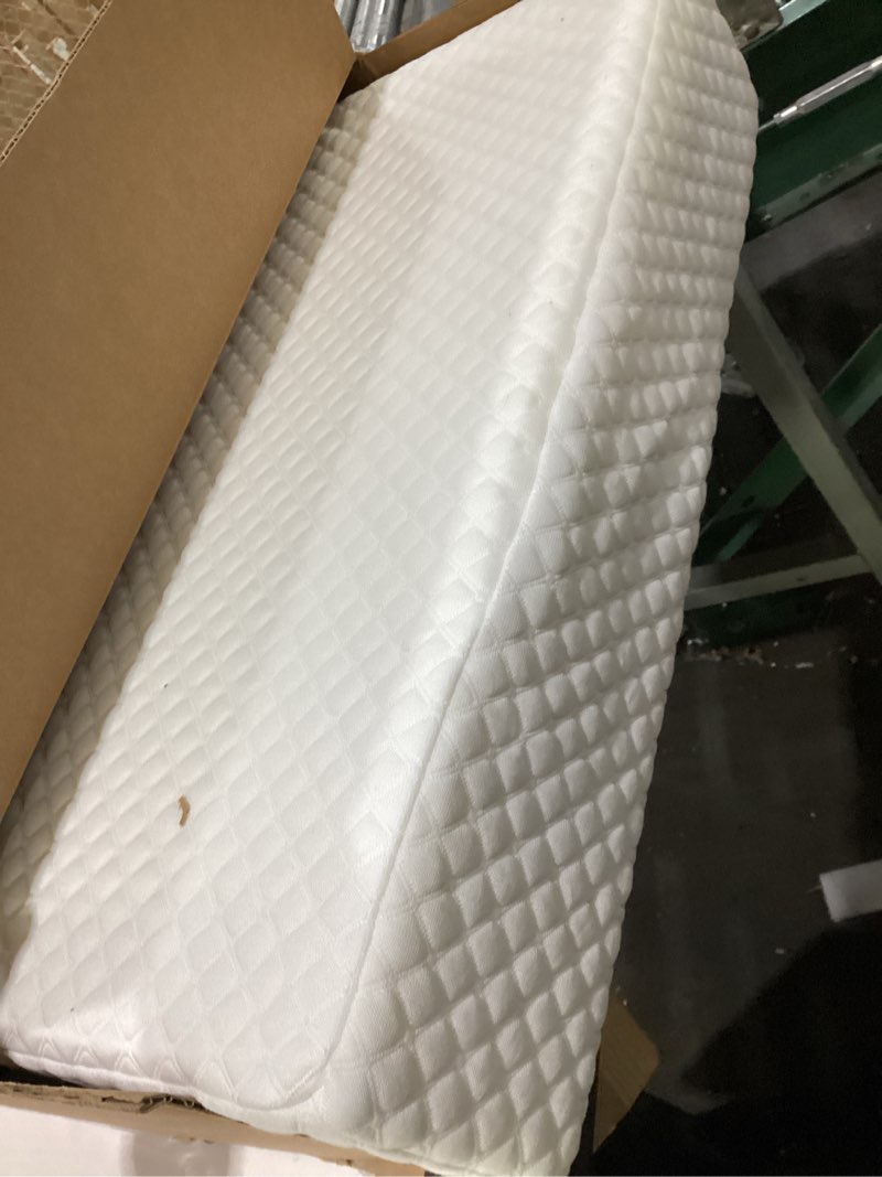 TOPPURE Cube Memory Foam Pillow Pro-Long for Side Sleepers, Snorers (24"/12"/5"), Soft But Supportiv