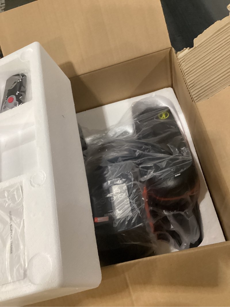 Condition photo showing Good Condition for Under Desk Elliptical Machine, Electric Elliptical Leg Exerciser for Seniors with 12 Adjustable, Portable Quiet Elliptical Exercise Machine, Seated Pedal Exerciser with Remote Control