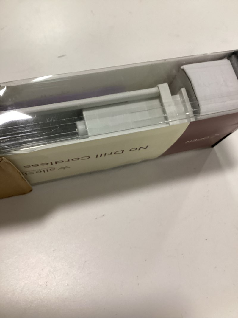 Condition photo showing Good Condition for Allesin Zen No Drill Blinds for Windows Blackout Cordless Cellular Shades Honeycomb Blinds Pull Down, Free Stop Easy Install for Home and Office, Blackout, White, 18" W x 36" H White-100% Blackout 18"W x 36"H