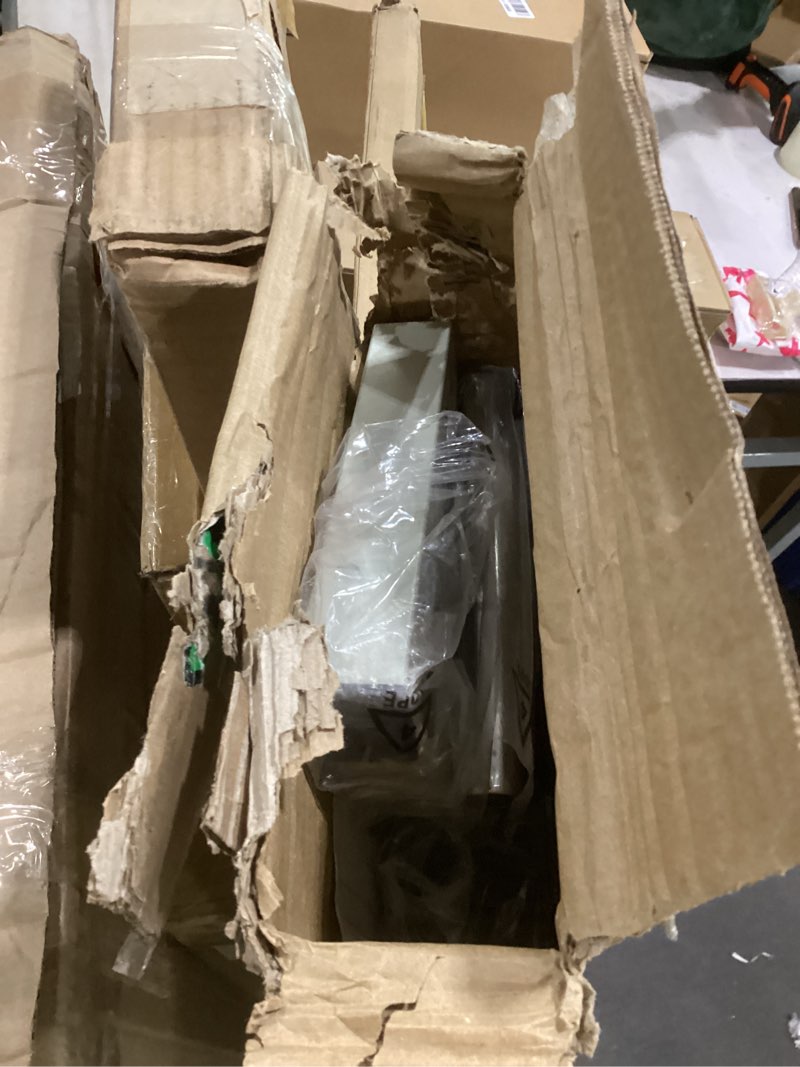 Condition photo showing Good Condition for simple houseware industrial grade z-base garment rack, 500lb load with 63 inches extra long bar, gray