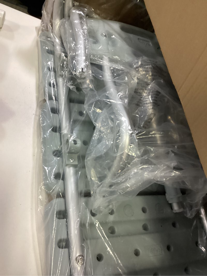 Condition photo showing Good Condition for Drive Medical Tub Transfer Bench for Bathtub - Safer, Independent Bathing Aid - Height Adjustable Bench - Sturdy Aluminum Construction - Comfortable Backrest Support - 350 Lb Capacity Transfer Bench Standard