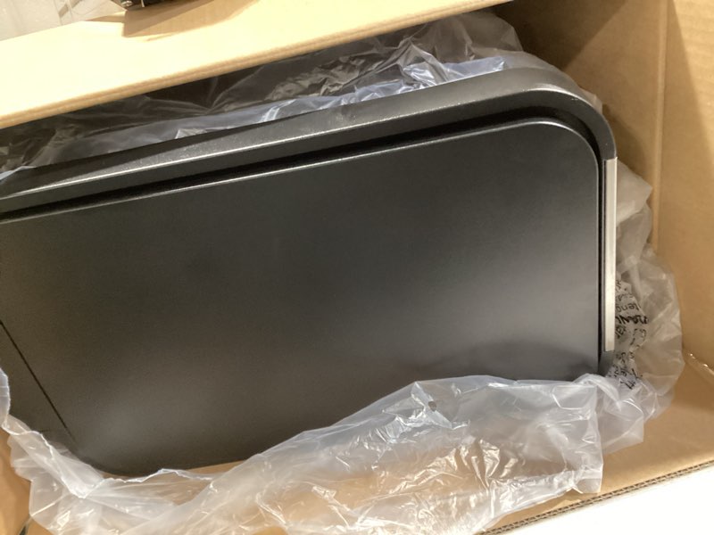 Condition photo showing Good Condition for itouchless softstep exp 50 liter / 13.2 gallon slim step pedal kitchen trash can with odor filter, indoor recycling bin, soft close lid stainless steel dent-proof plastic lid home office work business light slim silver
