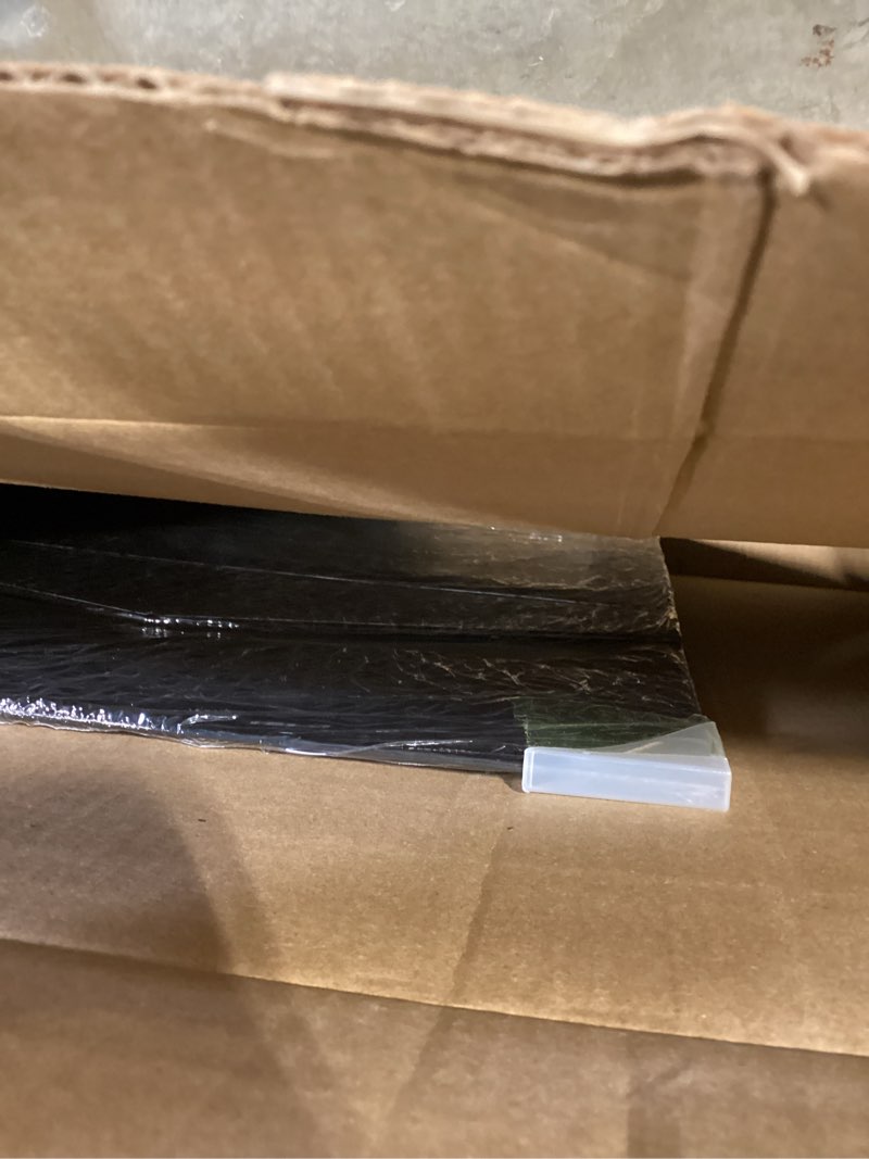Condition photo showing New/Like New for packqueen extra large black gift box with window, 16.3x14.2x5 inches clear gift box for present contains ribbon, card, groomsman proposal box with magnetic lid (glossy black) black-16.3x14.2x5 inches-pack of 1