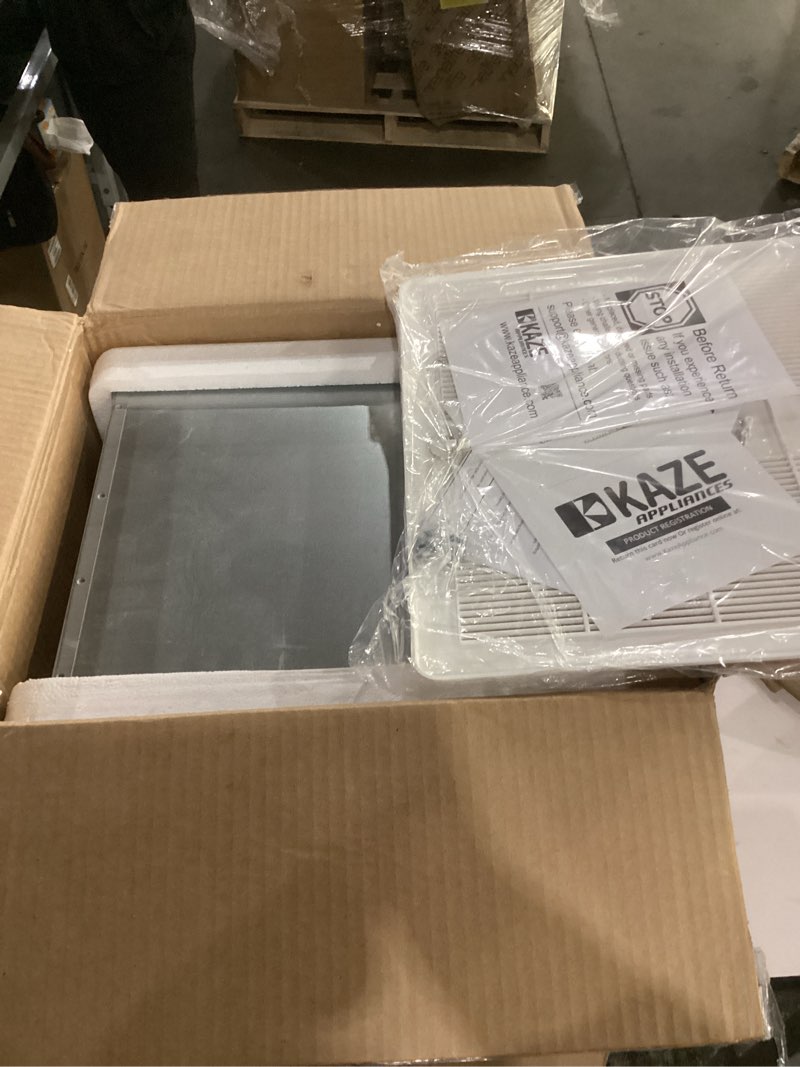 Condition photo showing As Is for sep120 | 120 cfm | 0.3 sone ultra quiet | energy star certified | energy-saving bathroom exhaust ventilation fan 120 cfm, 0.3 sone