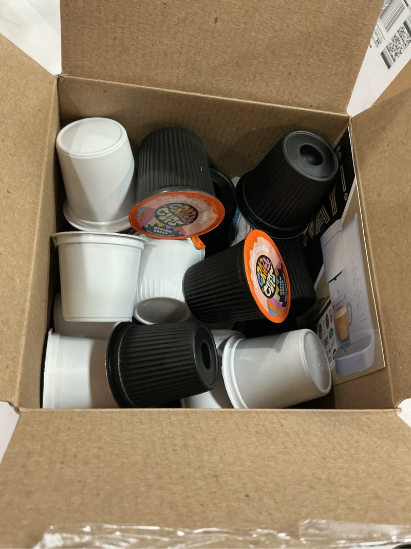 Condition photo showing New/Like New for Perfect Samplers French Vanilla Coffee Pods Variety Pack, Medium Roast, 30 Count for Keurig K-Cup Machines French Vanilla variety pack 30 Count (Pack of 1)( BB 08/15/2026) 