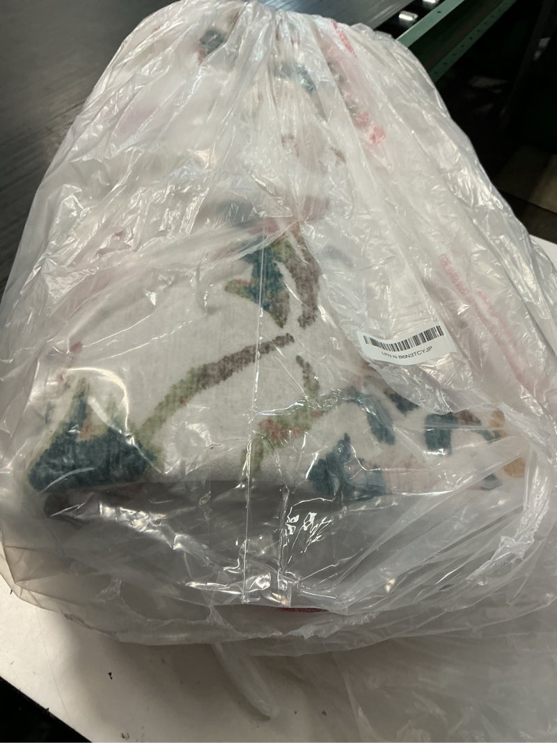 Condition photo showing Good Condition for deerly area rug 8x10 for living room low-pile, tribal farmhouse soft stain resistant medallion colorful rugs carpet for bedroom dining room office guest room kitchen home decor colorful 8'x10'