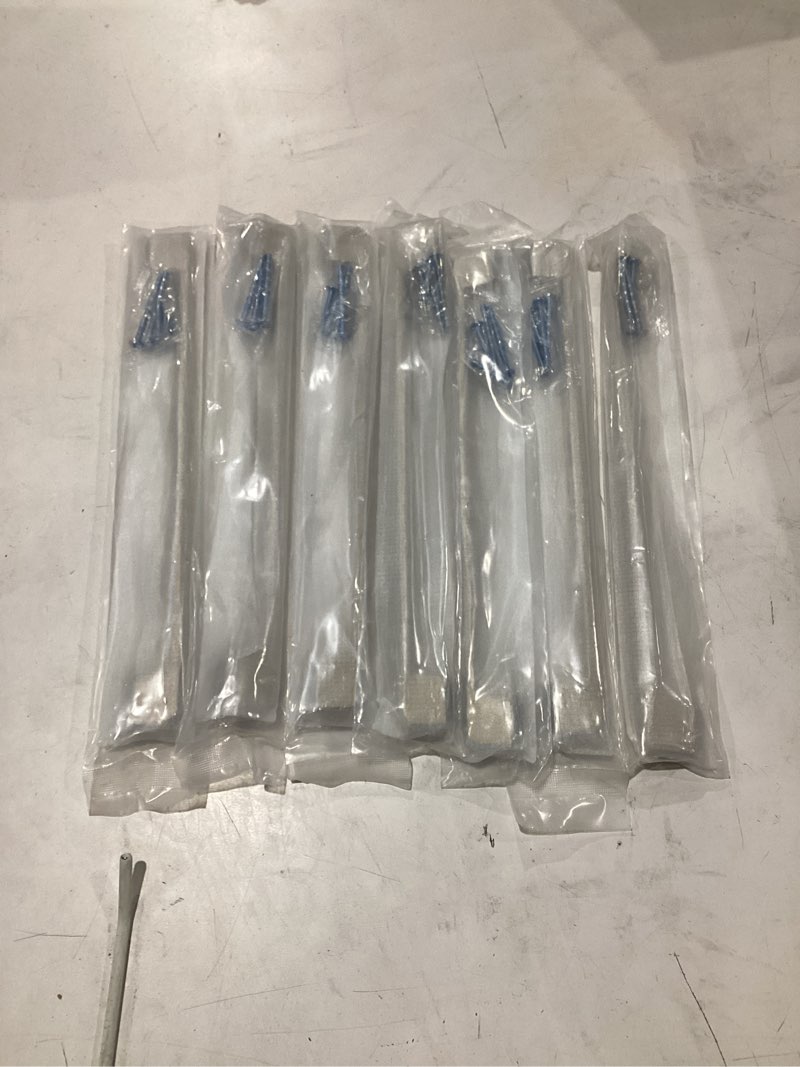 Condition photo showing As Is for 2328 10 pack 3.75 inch(96mm) kitchen cabinet handles antique brass cabinet pulls kitchen cabinet hardware drawer pulls for cupboard wardrobe 3.75"/96mm hole center antique brass 10