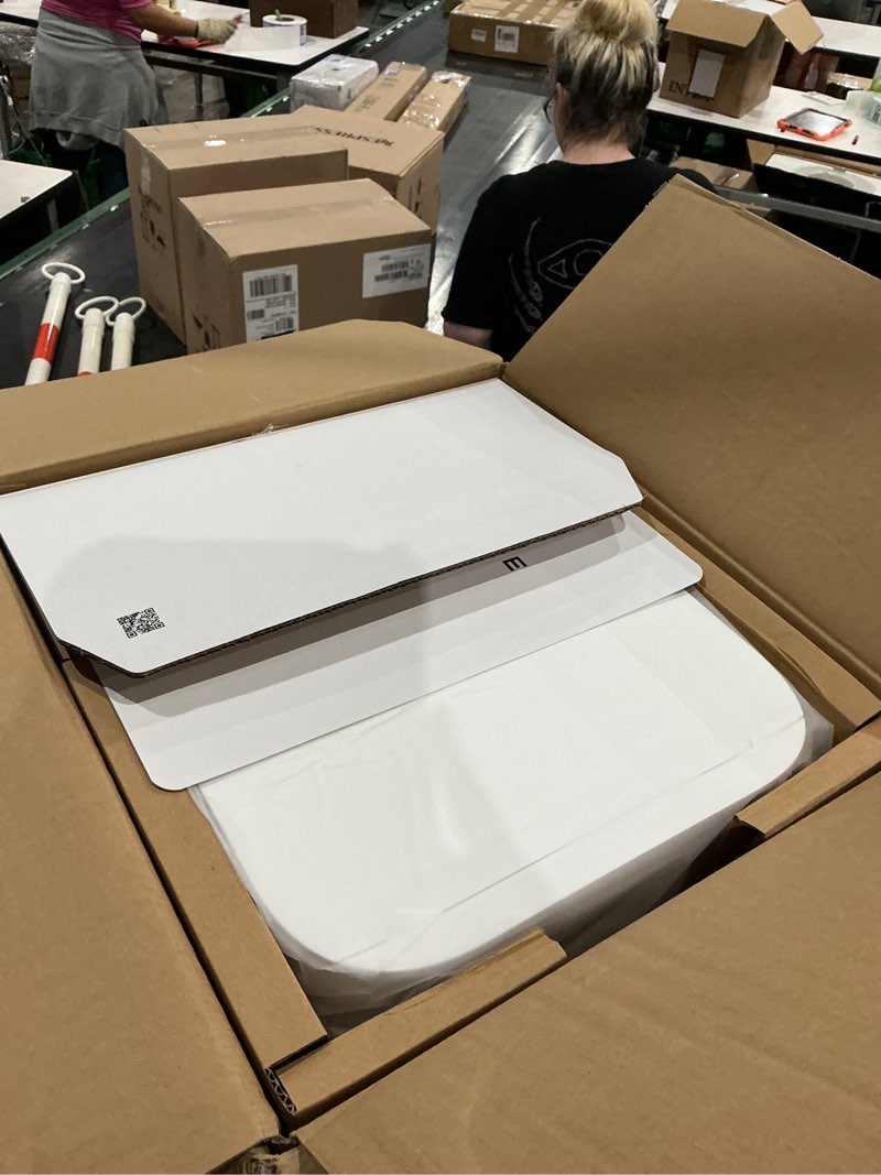 Condition photo showing New/Like New for dreame l40 ultra gen 2 robot vacuum and mop with 25,000pa suction, extendable side brush and mop, all-in-one self-emptying & cleaning dock, voice & app control, white