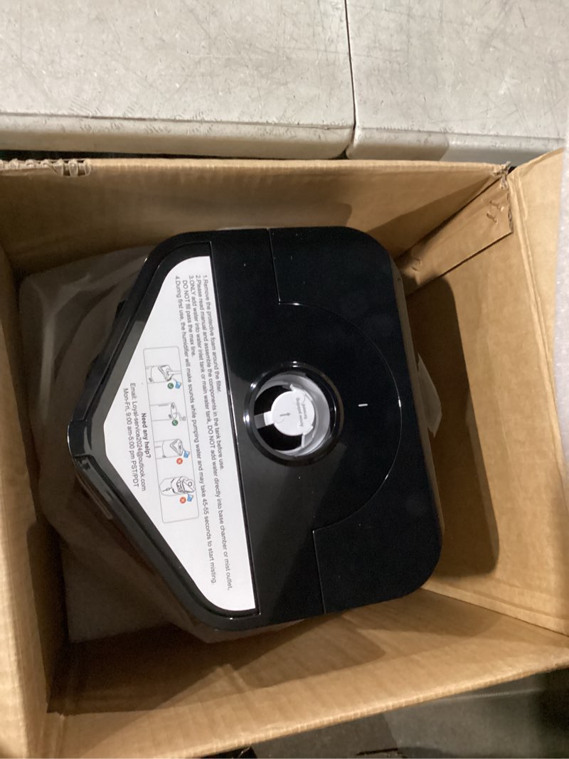 Condition photo showing Good Condition for 5Gal Smart Humidifier Large Room up to 2800ft², 1000mL/h, APP & Remote Control, 180° Auto Rotating Nozzle, 24H Timer, 60H Supersized Cool Mist Humidifiers for Whole House Home Bedroom Office Plants White