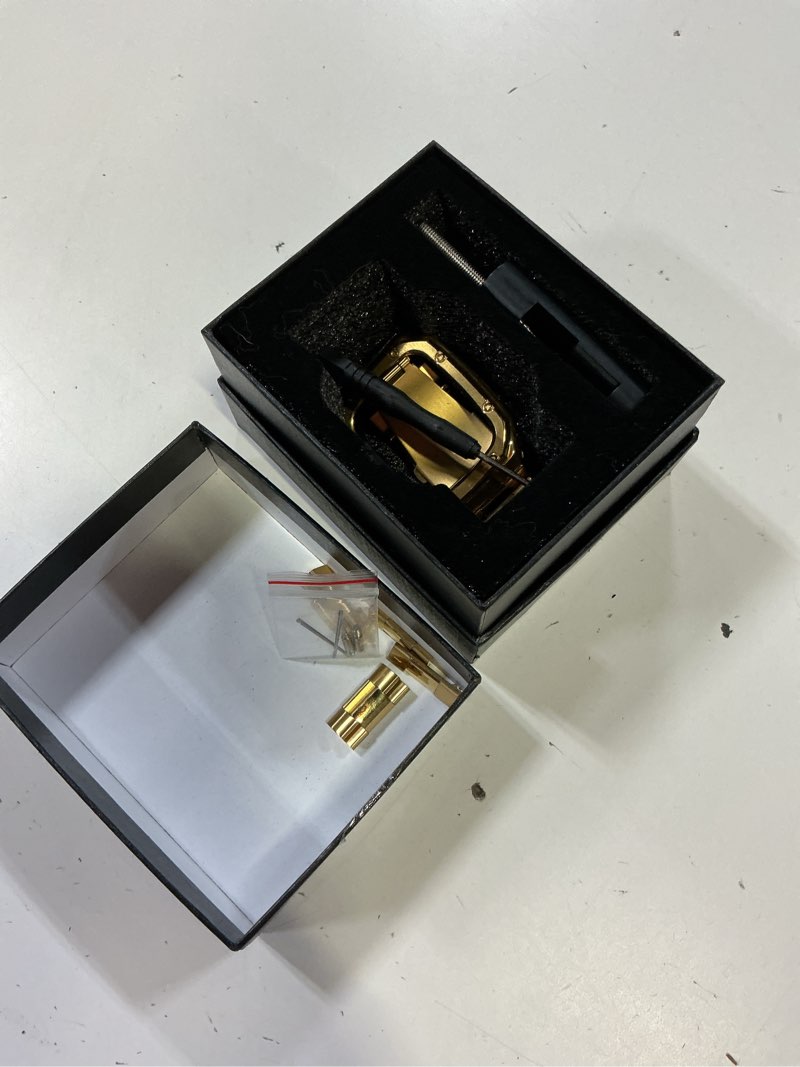 Condition photo showing As Is for stainless steel watch band with case compatible with apple watch 11/10 42mm | baiteyou rugged metal strap with cover for iwatch, series 11/10 42mm, luxury protective bracelet for men. gold gold 42mm(series 11 10)