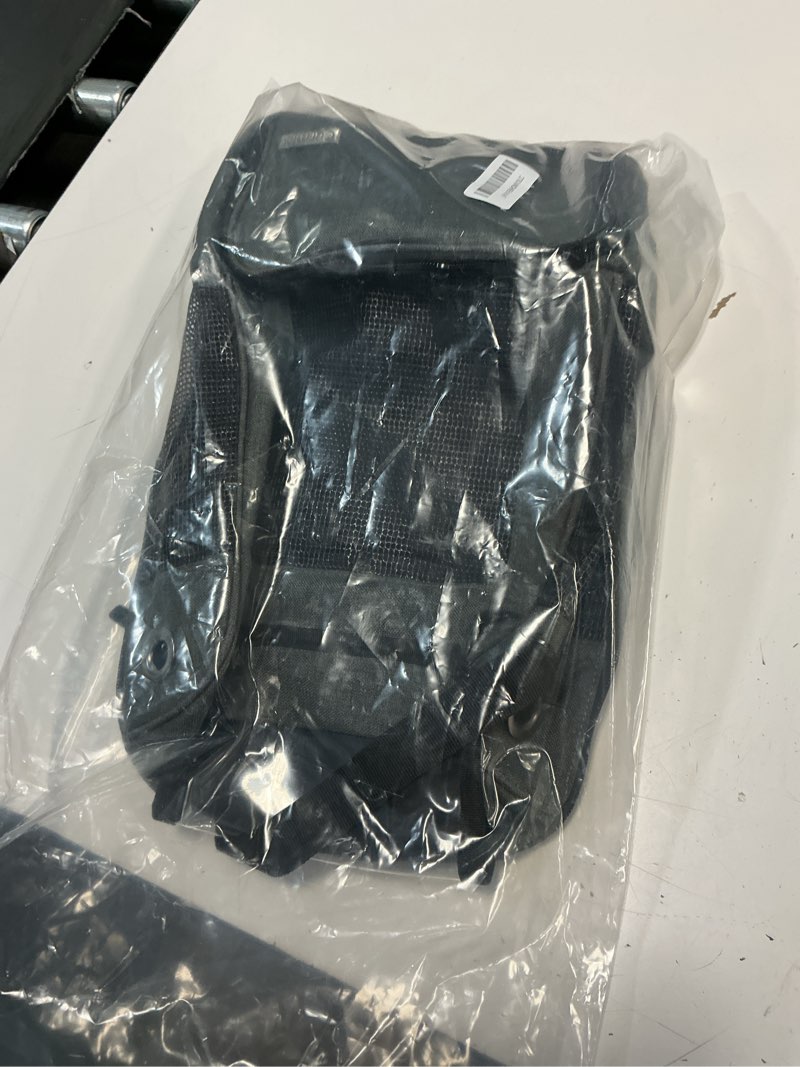 Condition photo showing Good Condition for curmio portable oxygen concentrators backpack, poc travel carrying bag with mesh panels for breathability, compatible for inogen, oxygo, caire units, gray, bag only