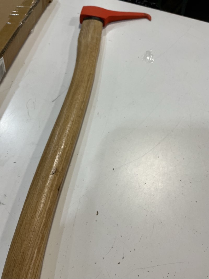 Condition photo showing Good Condition for hookaroon/pickaroon logging tool - wood handle, log hook for lifting moving firewood (28 inch)