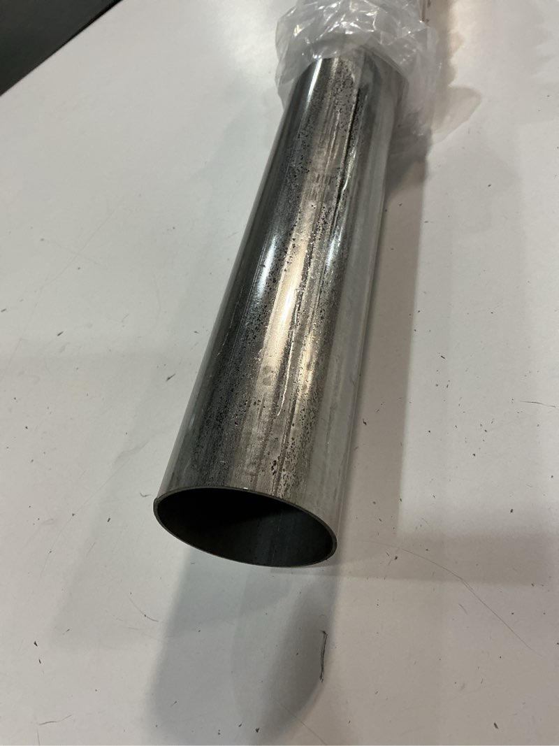 Condition photo showing New/Like New for 409 steel 2.5'' inch od straight exhaust pipe mandrel tubing pipe 48" / 4 ft long custom fitment for exhaust system 2.5 inch