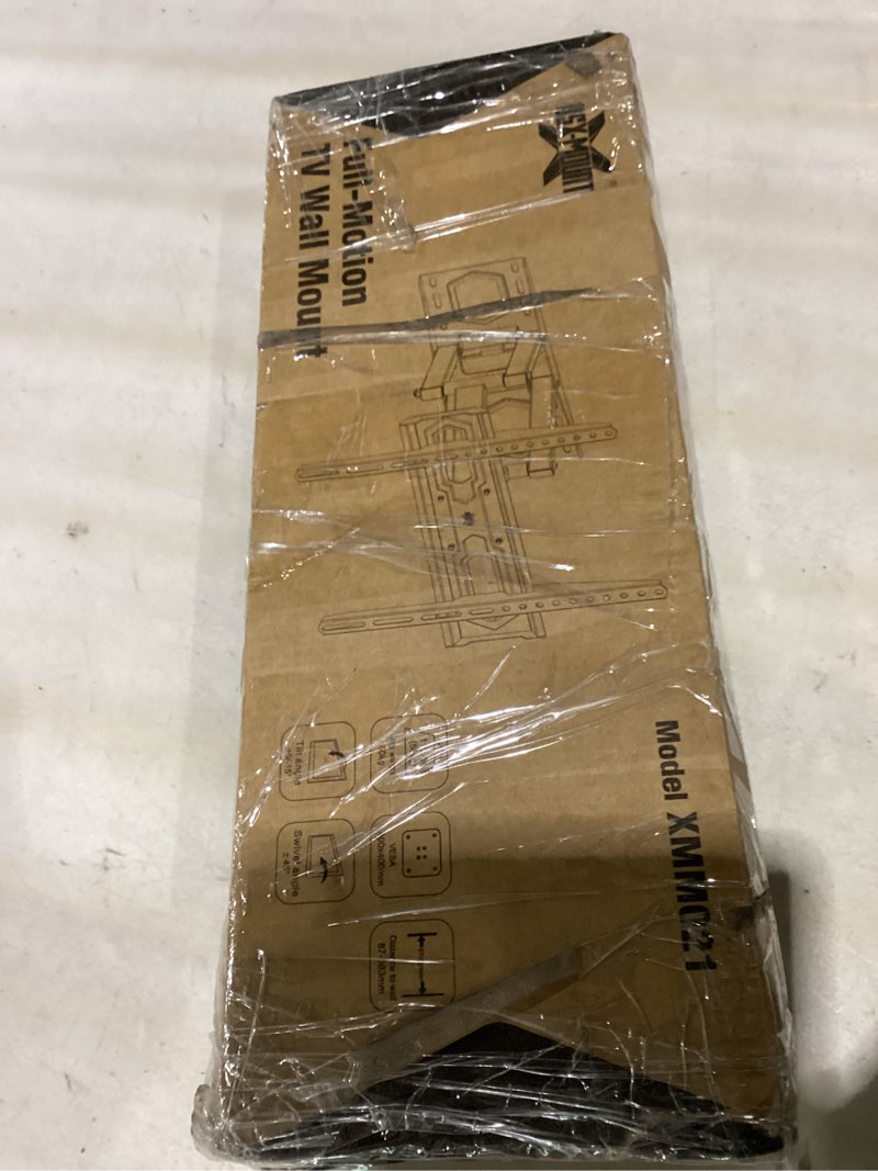 Condition photo showing Good Condition for usx mount tv wall mount for 32-74 inch flat screen/led/4k up to 110lbs, full motion tv mount bracket with swivel & tilt articulating dual arms, max vesa 400x400mm, fits 12/16" wood studs 32-74inch