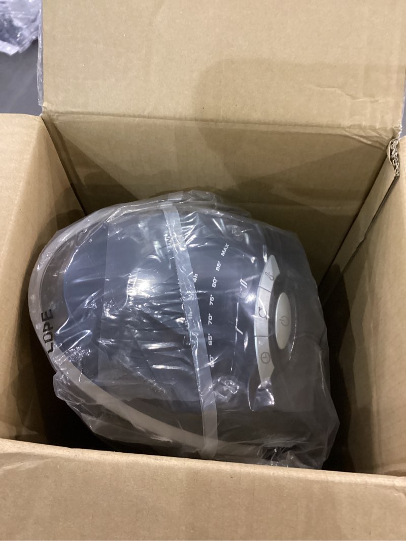 Condition photo showing New/Like New for Lasko - Portable Ceramic Tower Space Heater with Remote Control - Black/Silver