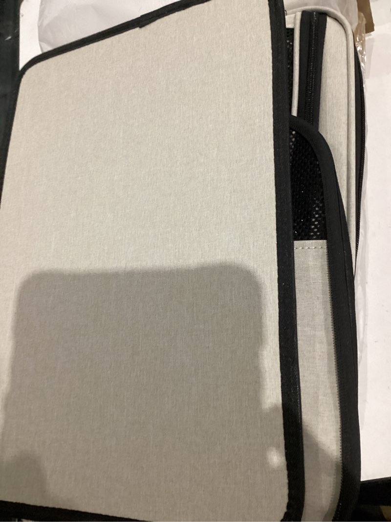 Condition photo showing Good Condition for Cat Carrier Soft Airline Approved - Small Dog Travel Carrier Bag for Pets Up to 15Lbs, Breathable & Comfortable Pet Carrier for Cats & Small Dogs, TSA Approved for Airplane, Car, Camping, Vet Visits