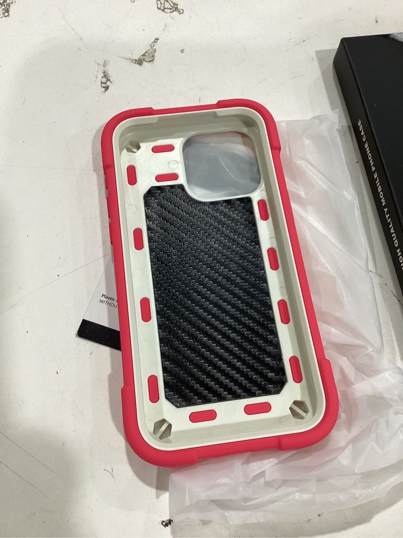Condition photo showing Good Condition for markill compatible with iphone 15 pro max case 6.7 inch with double ring stand, heavy-duty military 