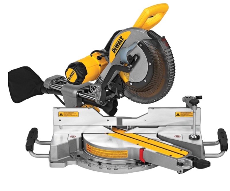 DEWALT Double Bevel Sliding Miter Saw, 12-inch, Compound (DWS780)