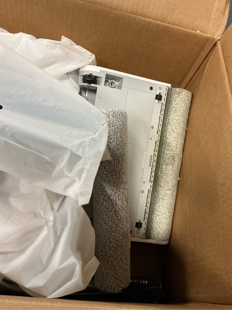 Condition photo showing As Is for wet dry vacuum mop, 180°lay-flat cordless vacuum mop all in one, floor cleaner machine, 45 minutes long runtime electric mop, 158? self-cleaning, edge cleaning, self-propelled vacuum mop combo hcla3pro