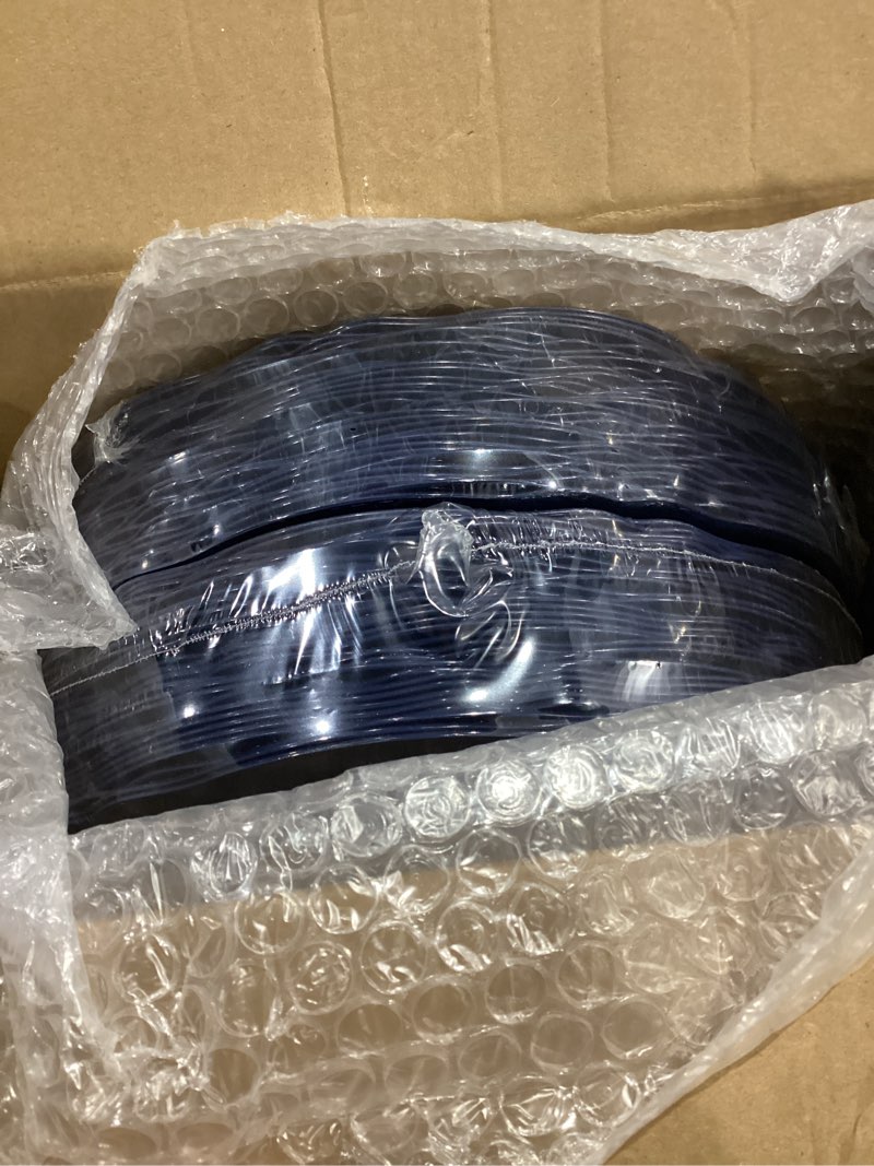 Condition photo showing Good Condition for Hioasis 60pcs Blue Plastic Plates - Blue and Silver Disposable Dinnerware with Gold Rim, Heavy-duty, 10.25 inch, Dinner Plates for Party & Wedding Blue and Silver 10.25 inch