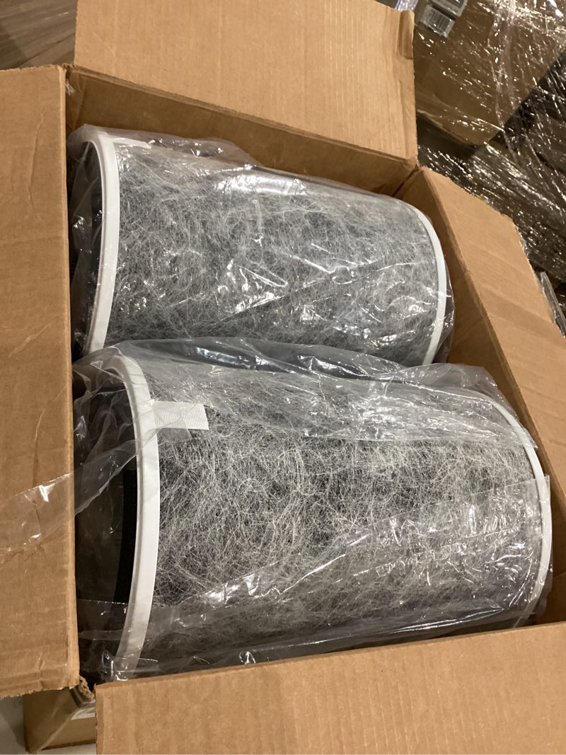Condition photo showing Good Condition for 2 pack hp201 hp302 replacement filter compatible with shark air purifier max series hp301 ua205 hp202 hp232 hc502 ap1000, true hepa 3-in-1 filter cleans 99.97% particles, part # he2fkbas he2fkbasmb hp202-2pk