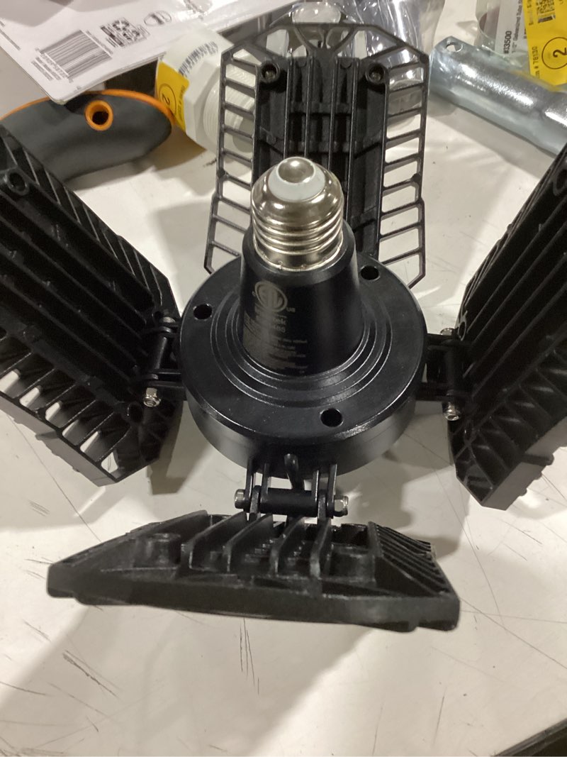 Condition photo showing As Is for yansun 12.16-in x 12.16-in 1 -light 8000 -lumen 6000-k daylight led high bay light