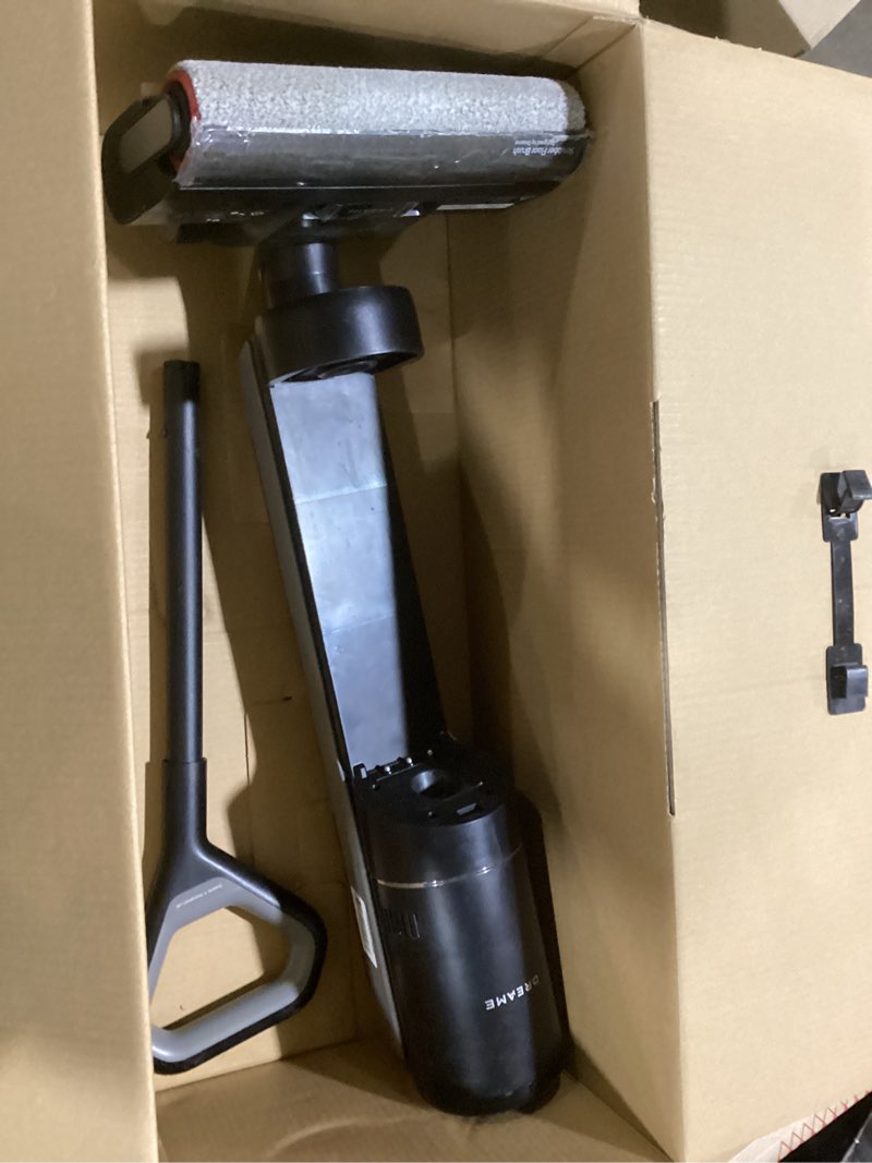 Condition photo showing As Is for dreame h12 pro wet dry vacuum cleaner, cordless vacuum mop all in one, smart floor cleaner for hard floor, one-step edge to edge cleaning with hot air drying (parts)