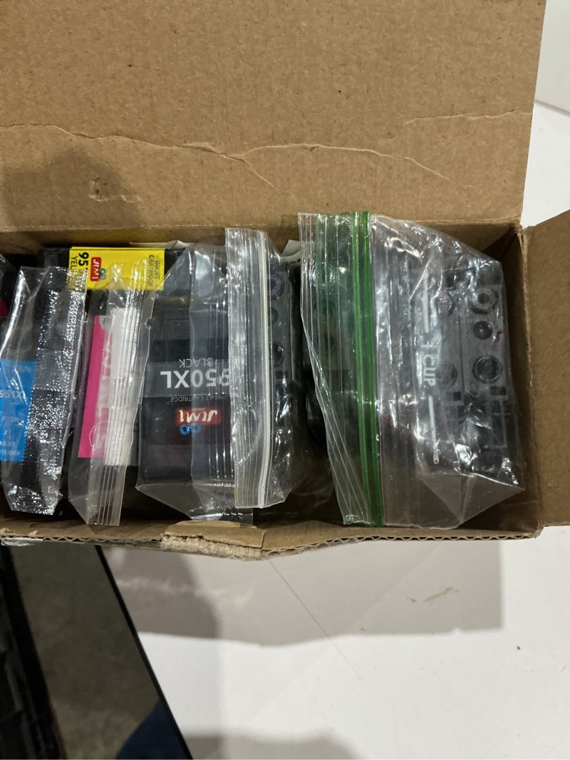 Condition photo showing As Is for compatible 950xl 951xl ink cartridges replacement for hp 950 951 xl ink, replacement for hp officejet pro 8610 8600 8620 8630 8100 8625 8615 8640 8660 251dw 276dw 271dw printer [9-pack]