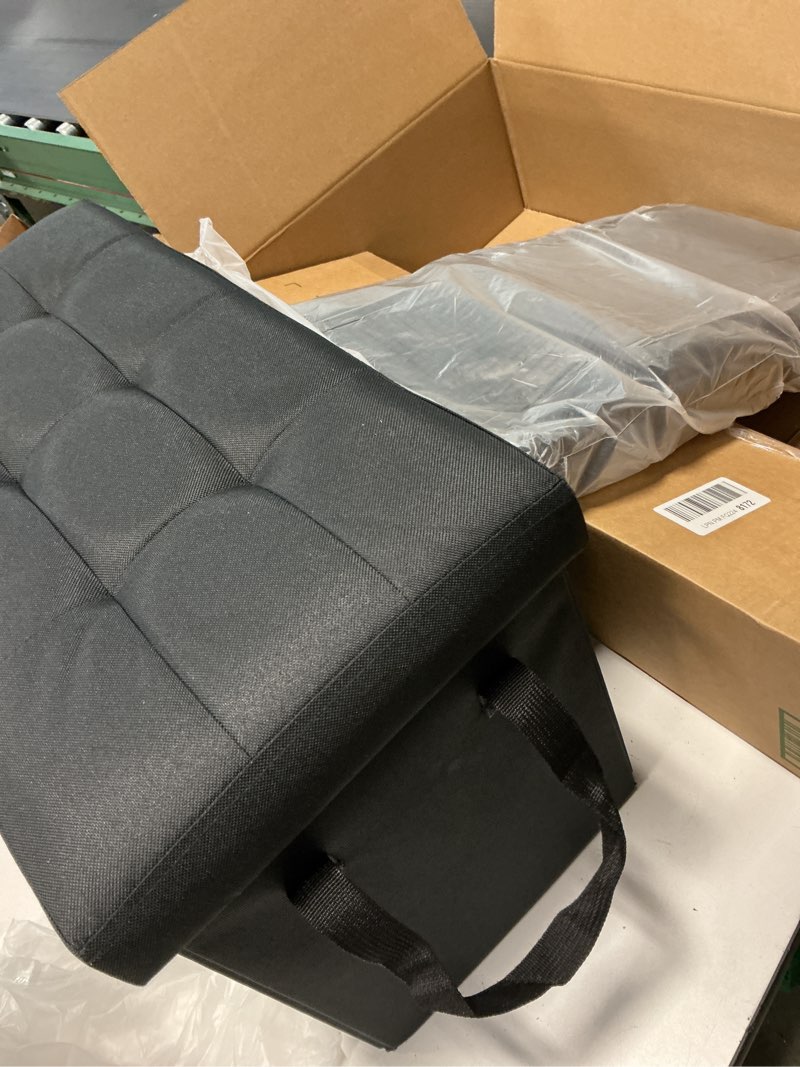 Condition photo showing Good Condition for car back seat extender for dogs up to 300lbs car seat extender back and front gap filler with storage prevent your dogs from falling off(2 pack)