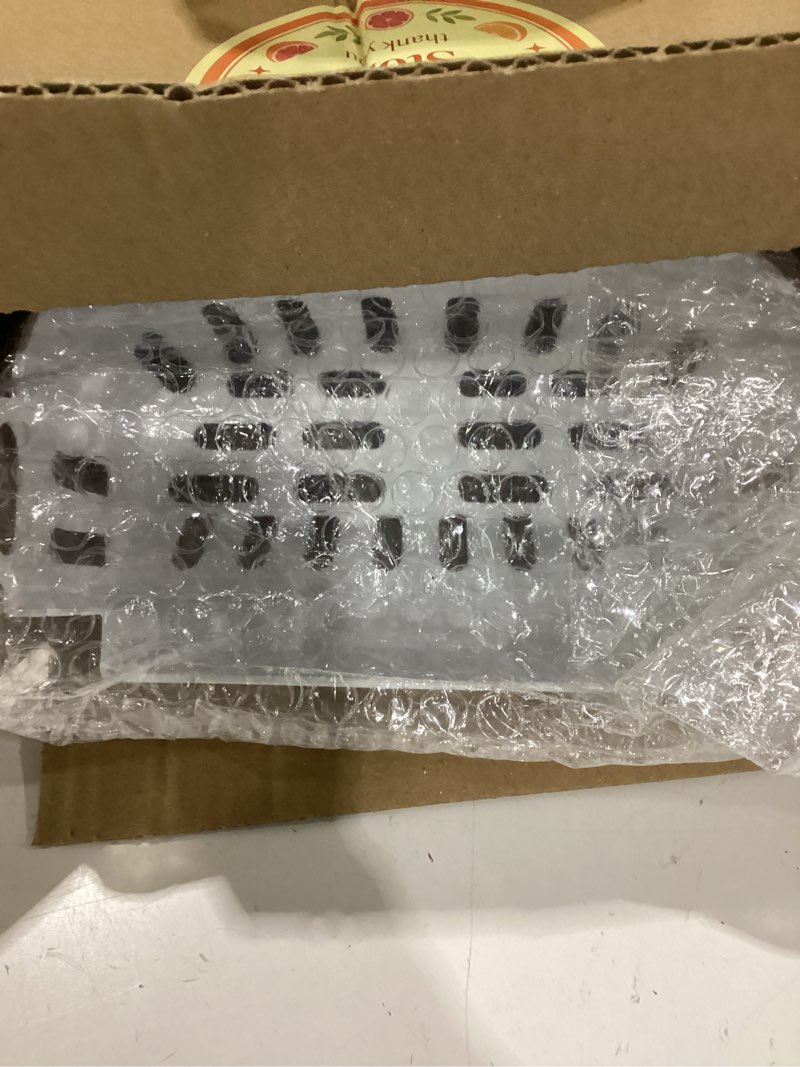 Condition photo showing New/Like New for ice maker ice basket - replacement storage bin with drain, safe plastic - verify your ice maker's basket dimensions before purchase(size: 6.93"d x 4.09"w x 3.35"h) (s)