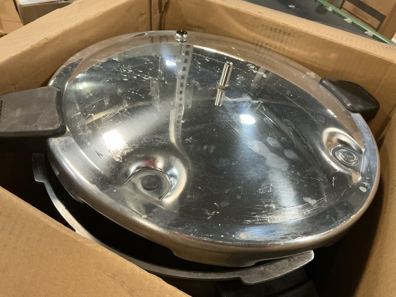Condition photo showing As Is for Presto 02153 Precise 23-Quart Digital Pressure Canner 23 Quart